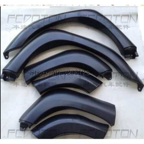 Car Fender Flares Arch Wheel Eyebrow Protector/mudguard Sticker for Toyota Land Cruiser LC80 HZJ80 FZJ80 1993--1997