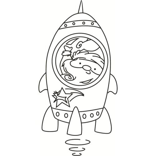 Santa Claus ransparent Clear Stamps Silicone Seals for DIY scrapbooking photo album Card Making