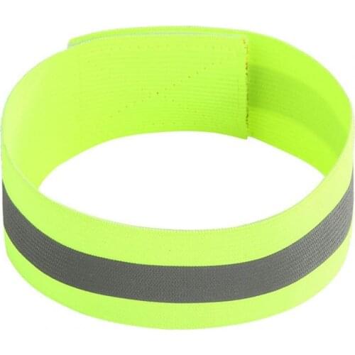 Reflective Armband Detachable Polyester Sports Arm Belt for Cycling