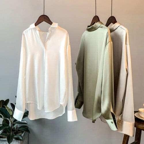 VDFHQJ Satin Blouses