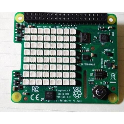 RS Version Raspberry Pi Sense HAT For Astro Pi Direction Pressure Temperature And Humidity Sensor