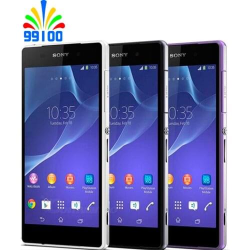 Refurbished Sony Xperia Z2 Smart Phones D6503 5.2" Quad Core 3GB RAM+16GB ROM Mobile Phone LTE 4G