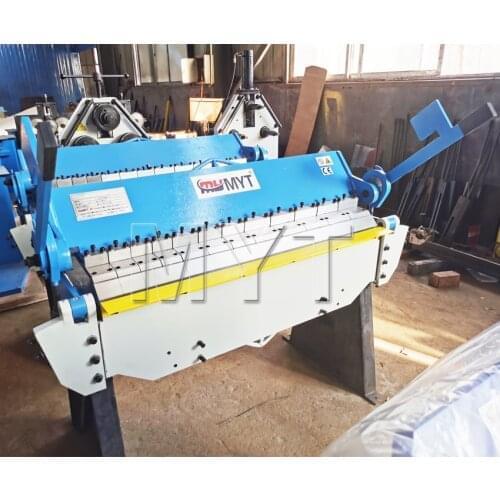 High Quality W-2.5*1220 Pan Box Making Machine Manual Folder Hand Operate Press Brake Folding Machine