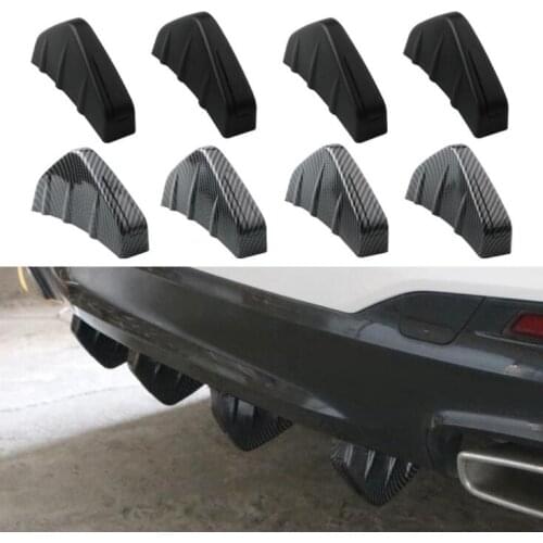 Carbon Fiber Texture Rear Spoiler Rear Lip Modification for Mitsubishi Asx Outlander Lancer EX Pajero Evolution Eclipse Grandis