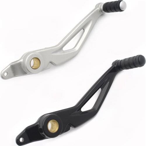 CNC Aluminum Pedal Foot Brake Lever Rear For BMW RNINET R9T 2013-2019 Black/ Silver