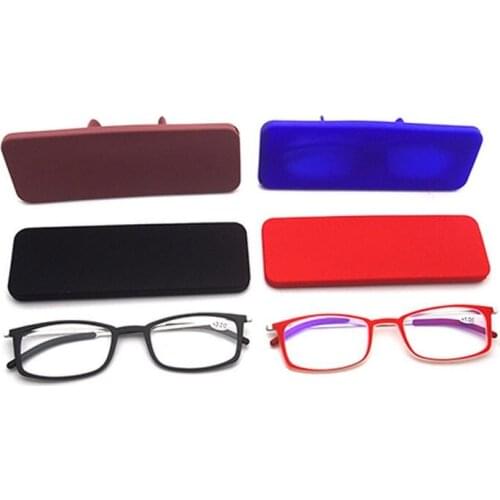 +1.0 +1.5 +2.0 To +4.0 Ultralight Mobile Phone Holder Reading Glasses Women Men Fashion TR90 Screwless Presbyopic Eyeglasses