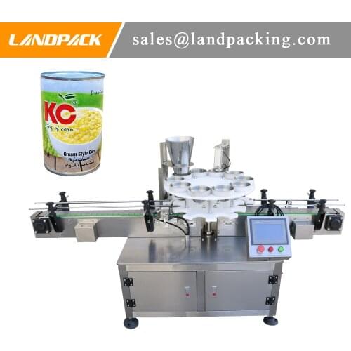 Corn Automatic Bottle Filling Machine Granules Filling Equipment