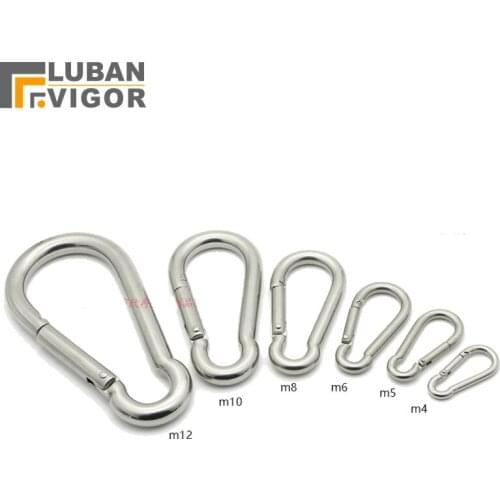 304 stainless steel Bearing fast buckle,Spring Safe hook rock climbing/ buckle,Chain buckle ,Wire rope hardware