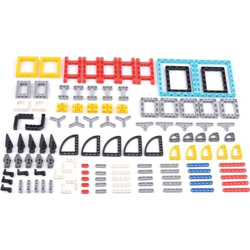 DIY Educational High-Tech Parts Axle Connector Parts for Standard Building Block Brands - Random Color