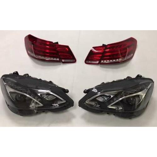 E class w212 e63 headlamps taillight for E200 E260L E300L E320L E63 LED lights