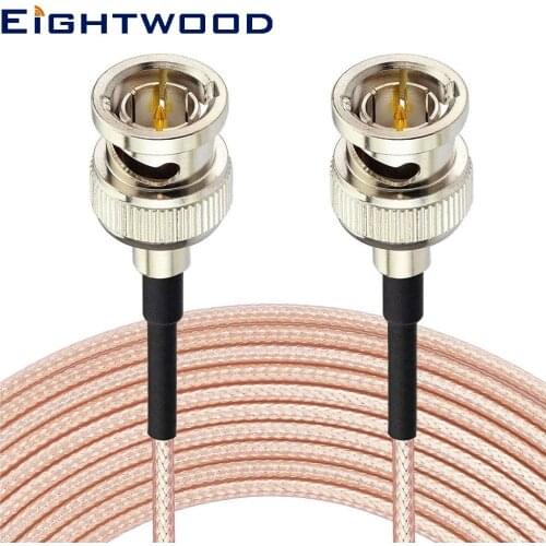 Eightwood 3G HD SDI Cable BNC Male to Male RG179 75Ω for Cameras Video Equipment Supports HD-SDI 3G-SDI 4K 8K SDI Video Cable