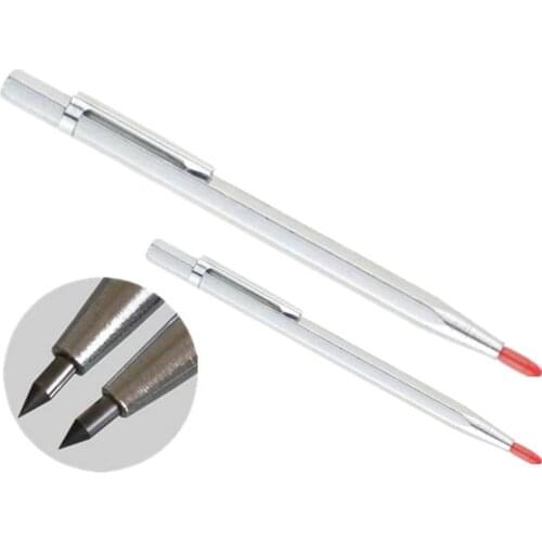 Tungsten Steel Tip Scriber Marking Etching Pen Marking Tools for Ceramics Glass Silicon Quartz Shell