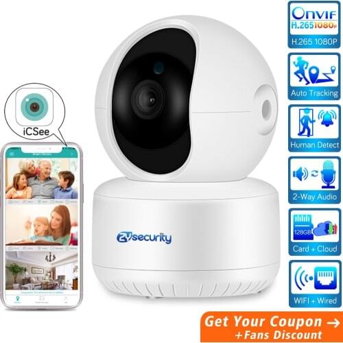 1080P Wifi AI IP Camera Smart Auto Tracking Wireless Home Security PTZ Camera Cloud Audio Alarm CCTV Video Surveillance Camera