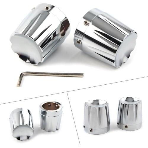 Motorcycle CNC Front Axle Nut Covers for Harley Dyna Electra Street Glide Road King 2008-2010 2011 2012 2013 2014 2015 2016 2017