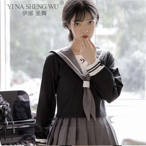 Summer Japanese Korean Version JK Pleated Skirts Cute Mini Skirt Women JK Uniform Students Cosplay Costumes Japanese Sailor Suit