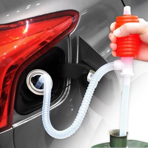 Car Truck Fuel Oil Gasoline Diesel Transfer Sucker Hand Pump Universal Manual Siphon Suction Water Chemical Liquid Pump