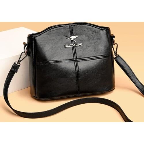 Solid Color Fashion Women Handbags PU Leather Tote Bag Casual Small Crossbody Bags for Women 2021 New Shoulder Messenger Bags