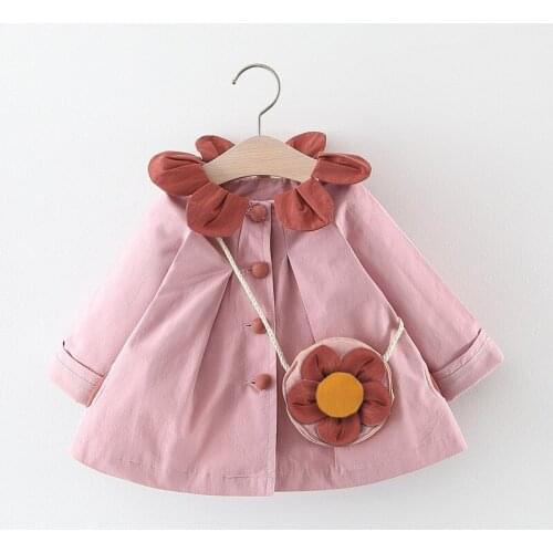 Baby Girls Coat Spring Autumn Children Jacket Fashion Clothes