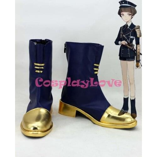 Custom Made Japanese Anime Touken Ranbu Online Hirano Toushirou Gokotai Cosplay Boots Shoes For Halloween Christmas