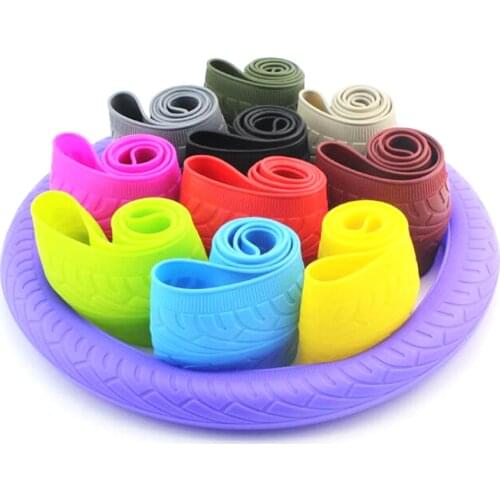 Car Silicone Steering Wheel Case Cover Shell Skidproof Car Accessories For Audi Nissan Peugeot Honda KIA Hyundai LADA BMW