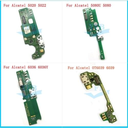 USB Charging Port Dock Connector Flex Cable For Alcatel Shine Lite 5080U 5080 5020 5022 6036 6036Y One Touch Idol 3 OT6039 6039
