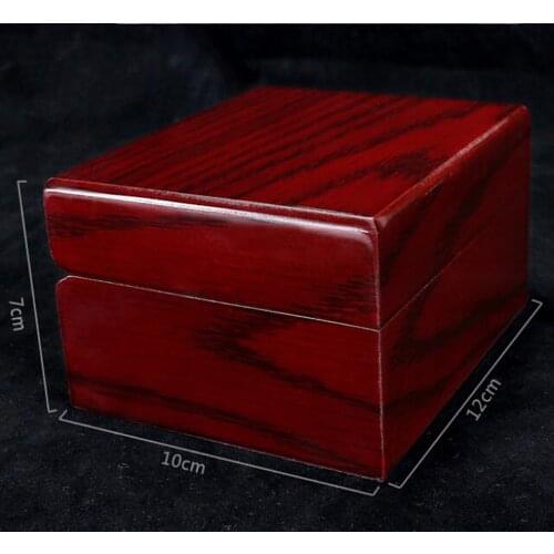 Vintage Wood Watch Box Display Storage Case Chest Holds Watch with