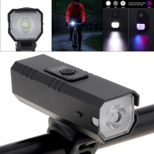 Waterproof 800LM XML-T6 LED Bicycle USB Rechargeable Mountain Bike Headlight with 4 Modes and Power Display