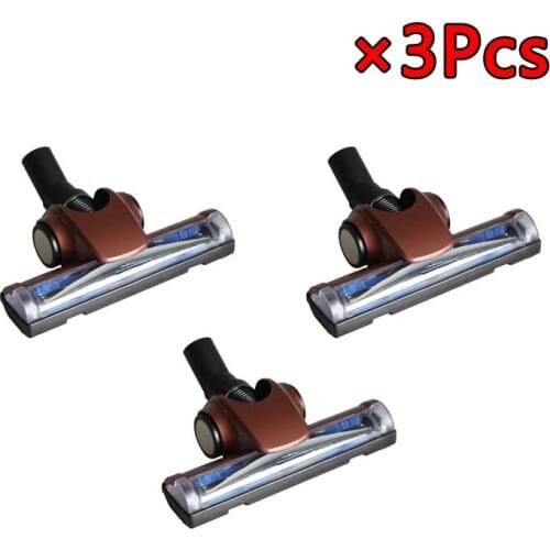 3Pcs Vacuum Cleaner Parts Replacement Parts Floor Head Brush Compatible All 1.25in For Philips Electrolux Dyson Floor Head Brush