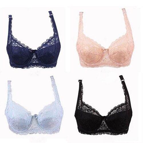 New Arrival Womens Fashion Sexy Lace Deep V Push Up Shaping Padded Brassiere Bras