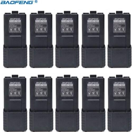 10PCS BAOFENG BL-5 UV-5R 7.4V 3800mAh Li-ion High Capac Battery For Baofeng Walkie Talkie UV 5R Series Two Way Radio Accessory