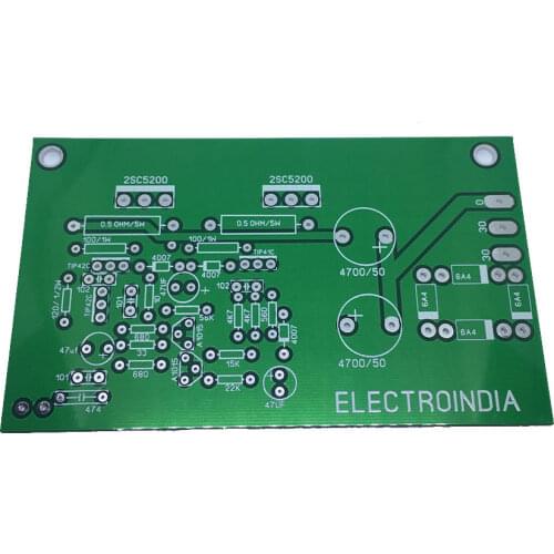 100 Watts Mono Audio Amplifier Board DIY 2SC5200 - 1x100 Mono Watts Amplifier