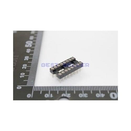 30pcs 16 Pin DIP SIP Round IC Sockets Adaptor Solder Type