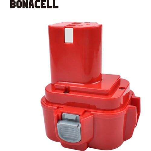 Bonacell 2000mAh Power Tools Battery for MAKITA 9120 9122 9133 9134 9135 9135A 6222D 6260D L10 193977-7 638344-4-2 9120 9122