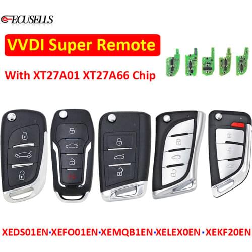 Xhorse VVDI Super Remote XT27 Chip for VVDI2/VVDI MINI Key Tool/ VVDI Key Tool Max XEKF20EN XEDS01EN XEMQB1EN XEFO01EN XELEX0EN