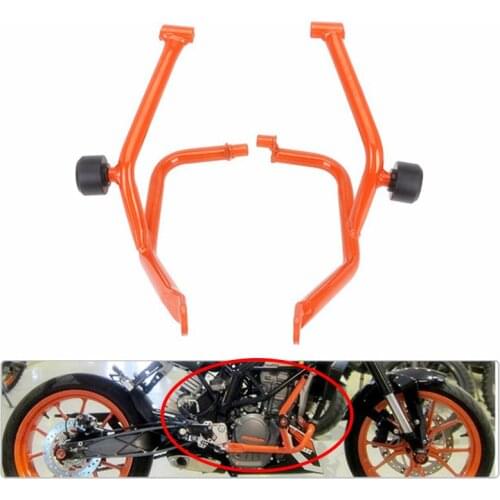 For KTM 125 200 DUKE 125 200 2011-2016 Moto Accessories Engine Protection Guard Bumper Crash Bar Frame High quality