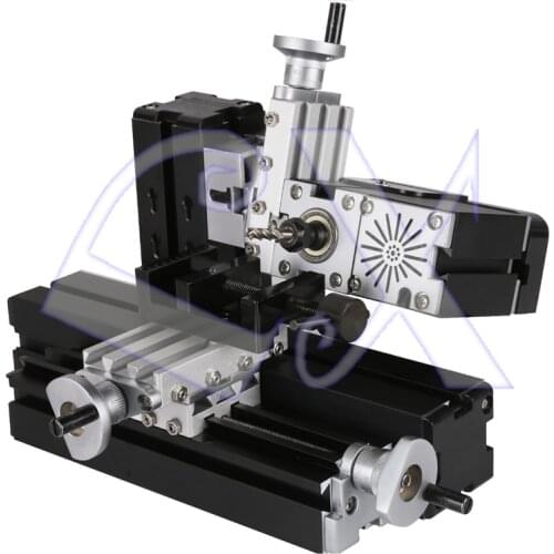 Zhouyu TZ20005MM 12000rpm 60W Big Power Mini Metal Horizontal Milling Machine DIY tools