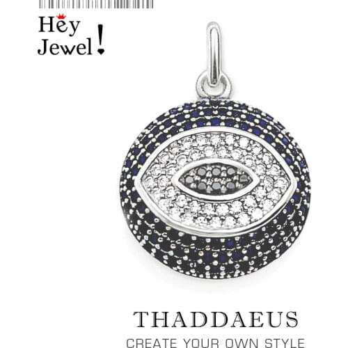 Pendant Turkish Eye ,2019 Brand New Fashion Jewelry Europe Style Bijoux Trendy 925 Sterling Silver Gift For Woman