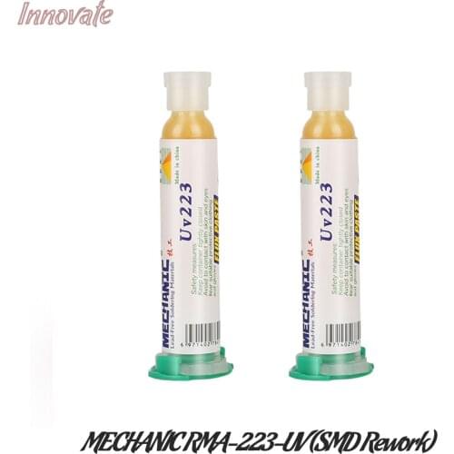 Mechanical RMA-223 Moderately Active Flux 10CC Rosin Type For BGA SMD Rework Lead-Free Repair welding grease flux 2 PCS