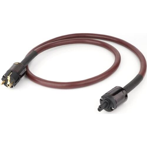 Power Cord OFC OFC EU Schuko AC Power Cable Figure 8 Oyaide P-079E/C-079 C7 Plug