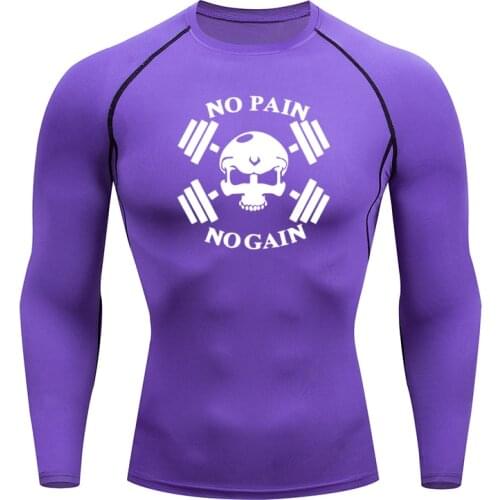 Mens Running Compression Tshirts Quick Dry Soccer Jersey Fitness Tight Sportswear Gym Sport Base layer Shirt Breathable Tops