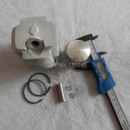 CYLINDER KIT 44MM FITS ROBIN NB500 TRIMMER ZYLINDER W/ PISTON RING SET PIN CLIPS ASSEMBLY