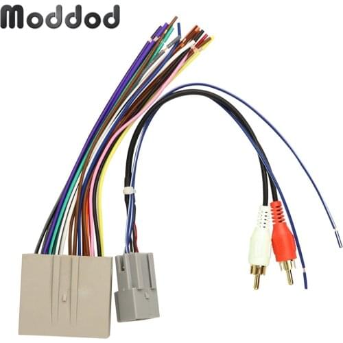 Wire Cables for Ford Lincoln Mercury Wiring Harness Cable +Antenna Aerial Adaptor Connector Stereo GPS Installation