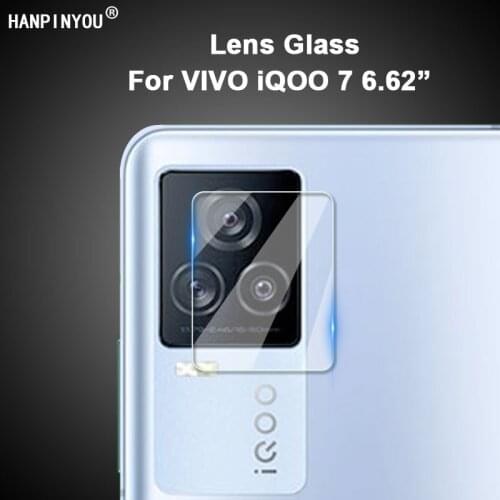 For ViVO IQOO 7 / Legend 6.62" Clear Slim Back Rear Camera Lens Protector Cover Soft Fiber Tempered Glass Protection Film