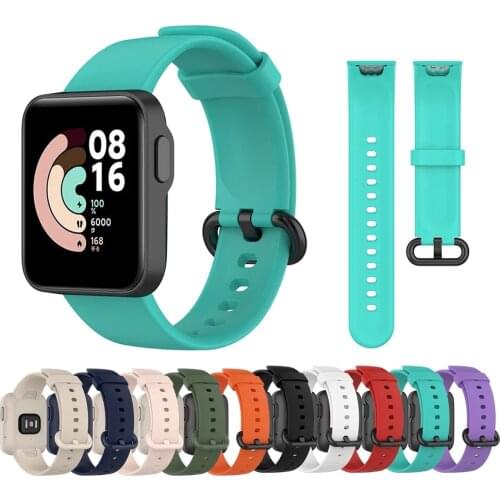 Strap For Xiaomi Mi Watch Lite Band Replacement Sport Silicone Bracelet Correa For XiaoMi Mi Watch Smart Watch Belt Wrist Strap