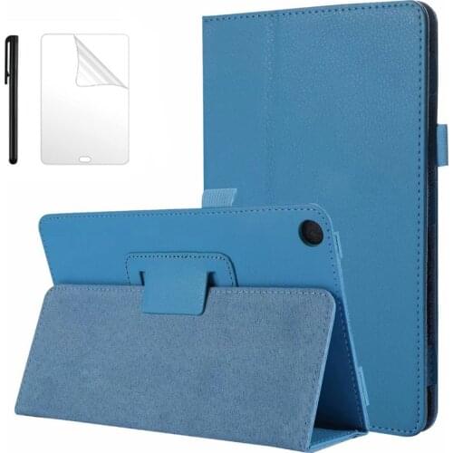 Ultra Slim PU Leather Case For Huawei MediaPad M5 lite 8 JDN2-W09/AL00 8.0 inch Stand Cover for huawei m5 lite 8 Case + FilmPen