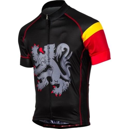 2021 Belgium flander Cycling Jersey Mtb Bicycle Clothing Bike Wear Clothes Short Maillot Ciclismo Hombre Verano bike jersey