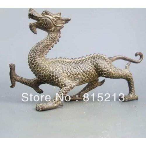Wang 000161 Chinese Bronze Statues&Dragon