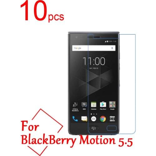 10pcs Ultra Clear/Matte/Nano anti-Explosion LCD Screen Protector Film Guand Cover For Blackberry Motion 5.5 inch Protective Film