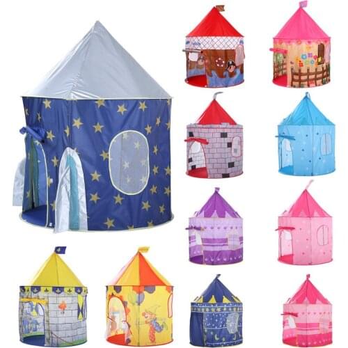 135cm For Kids Toys Child Play Tent Ball Pool Tent Boy Girl Princess Castle Portable Indoor Outdoor Baby Play Tents House Hut