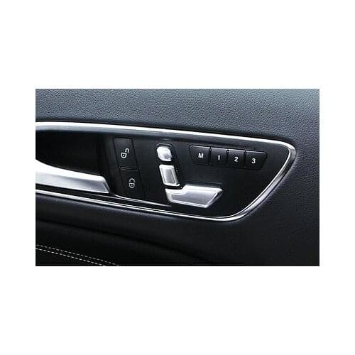 2015-2016 For Benz GLE W166 /Coupe C292 ABS Interior Door Seat Adjust Cover Trim